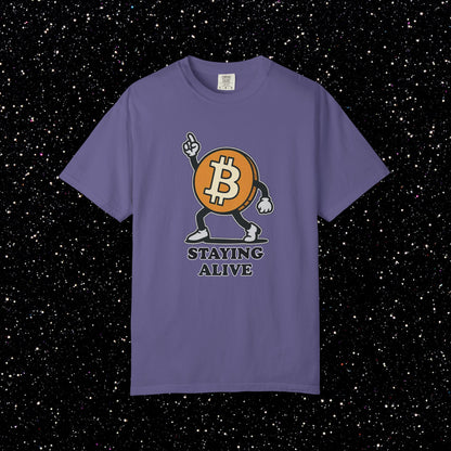 Bitcoin Staying Alive T-Shirt