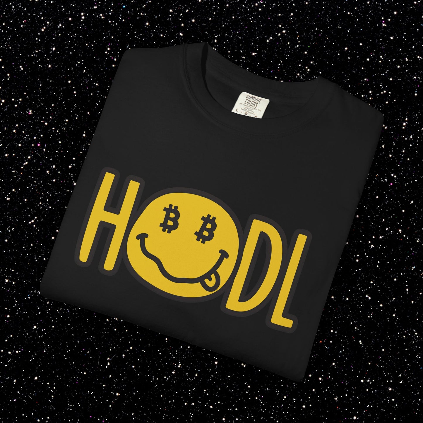 HODL Smiley Bitcoin Tee