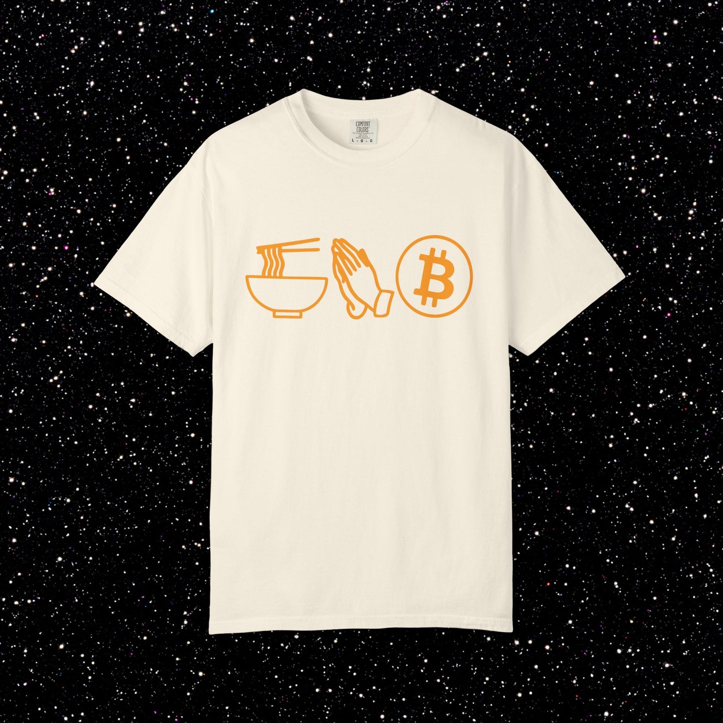 Eat Pray Bitcoin Tee