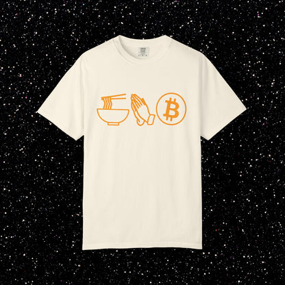Eat Pray Bitcoin Tee