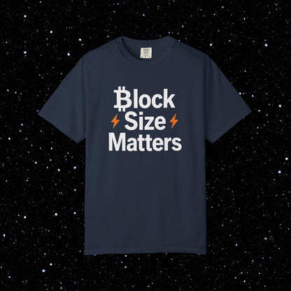Bitcoin Block Size Matters Lightning Tee