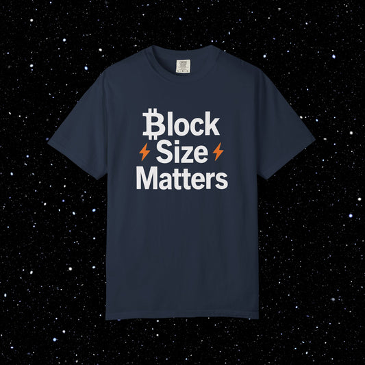 Bitcoin Block Size Matters Lightning Tee