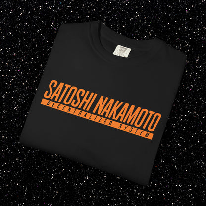 Satoshi Nakamoto – Decentralized System Tee