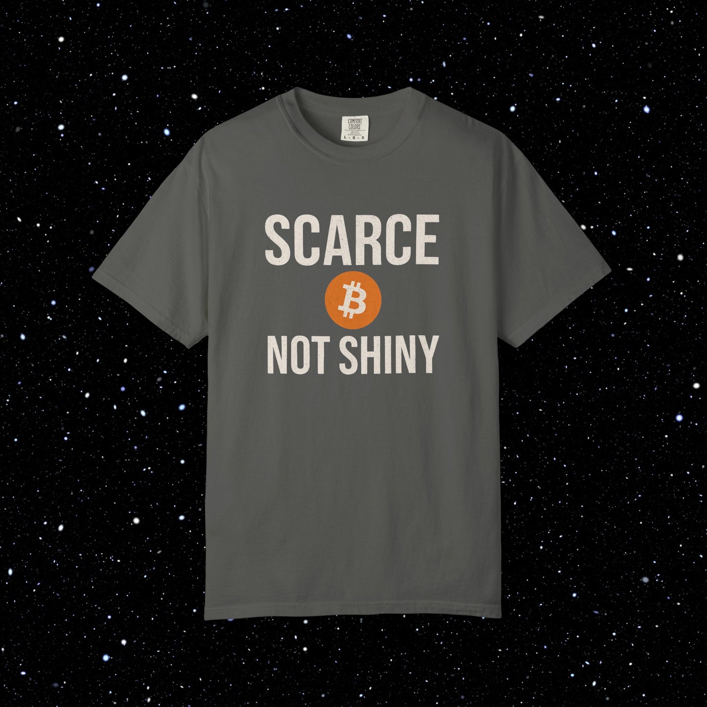 Scarce Not Shiny Bitcoin Tee