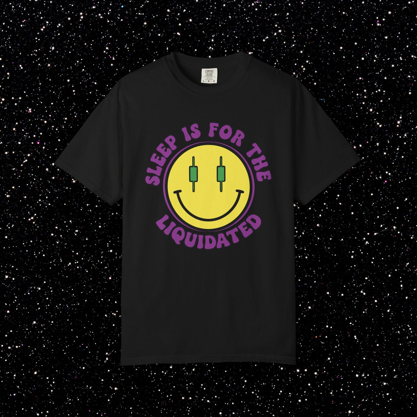 Sleep Is For The Liquidated Smiley Tee