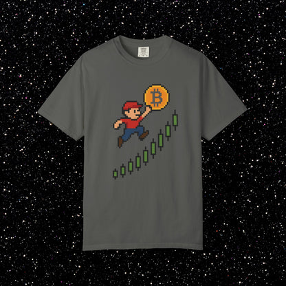 Pixel HODL Runner Tee