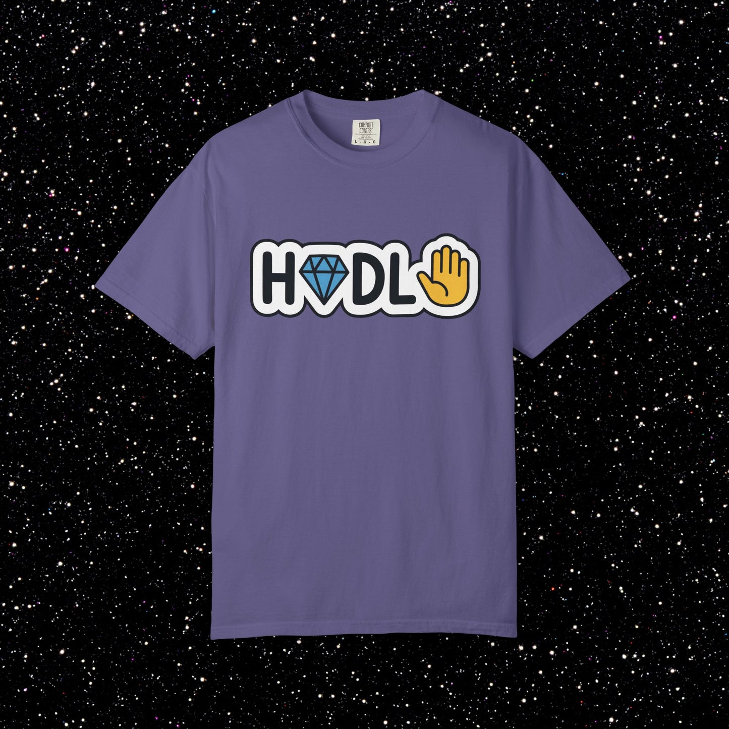 HODL Crypto Diamond Emoji T-Shirt