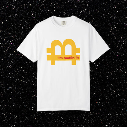 I’m Hodlin’ It Tee – Bitcoin Arches Tee