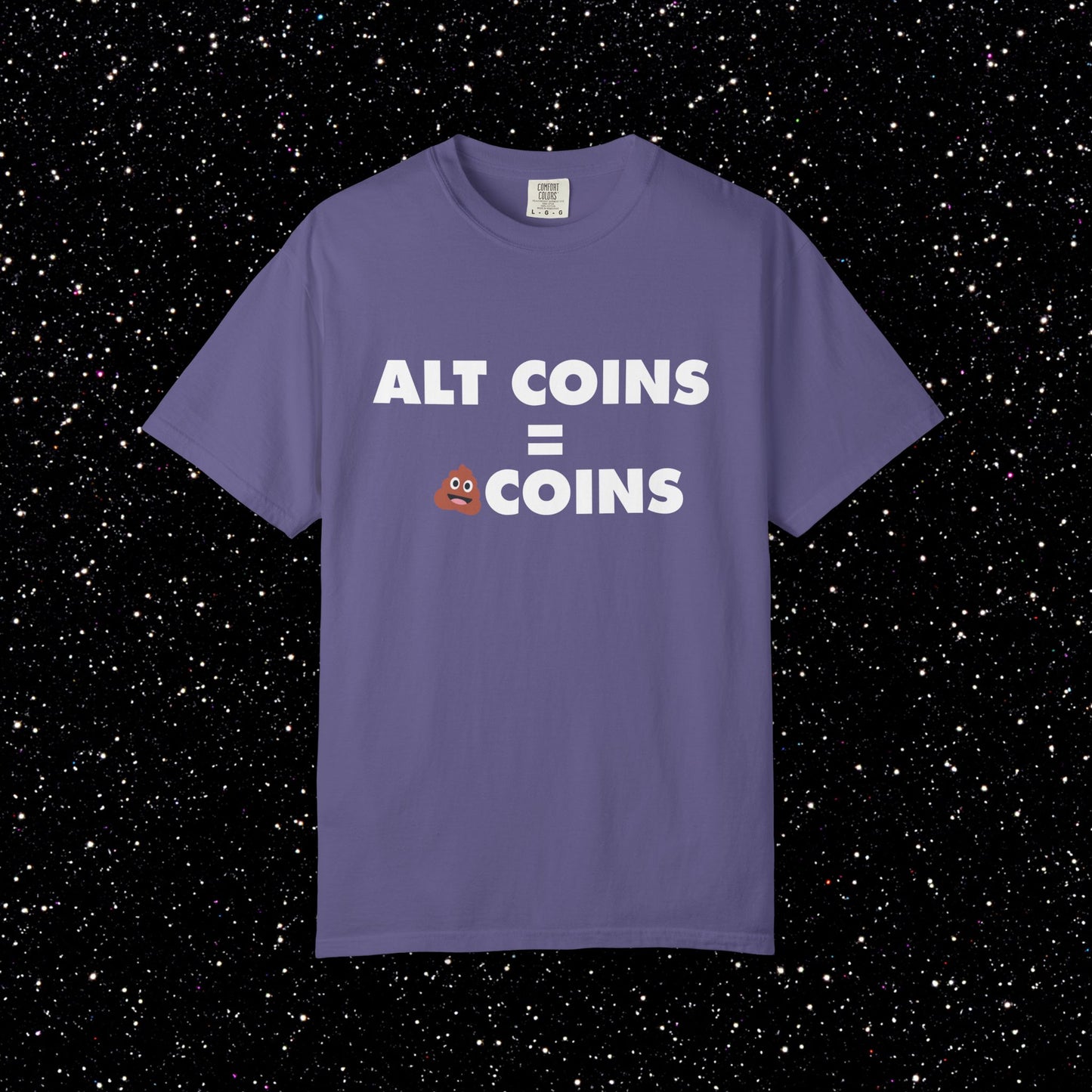 Alt Coins = 💩 Coins Tee | Bitcoin Maxi Shirt