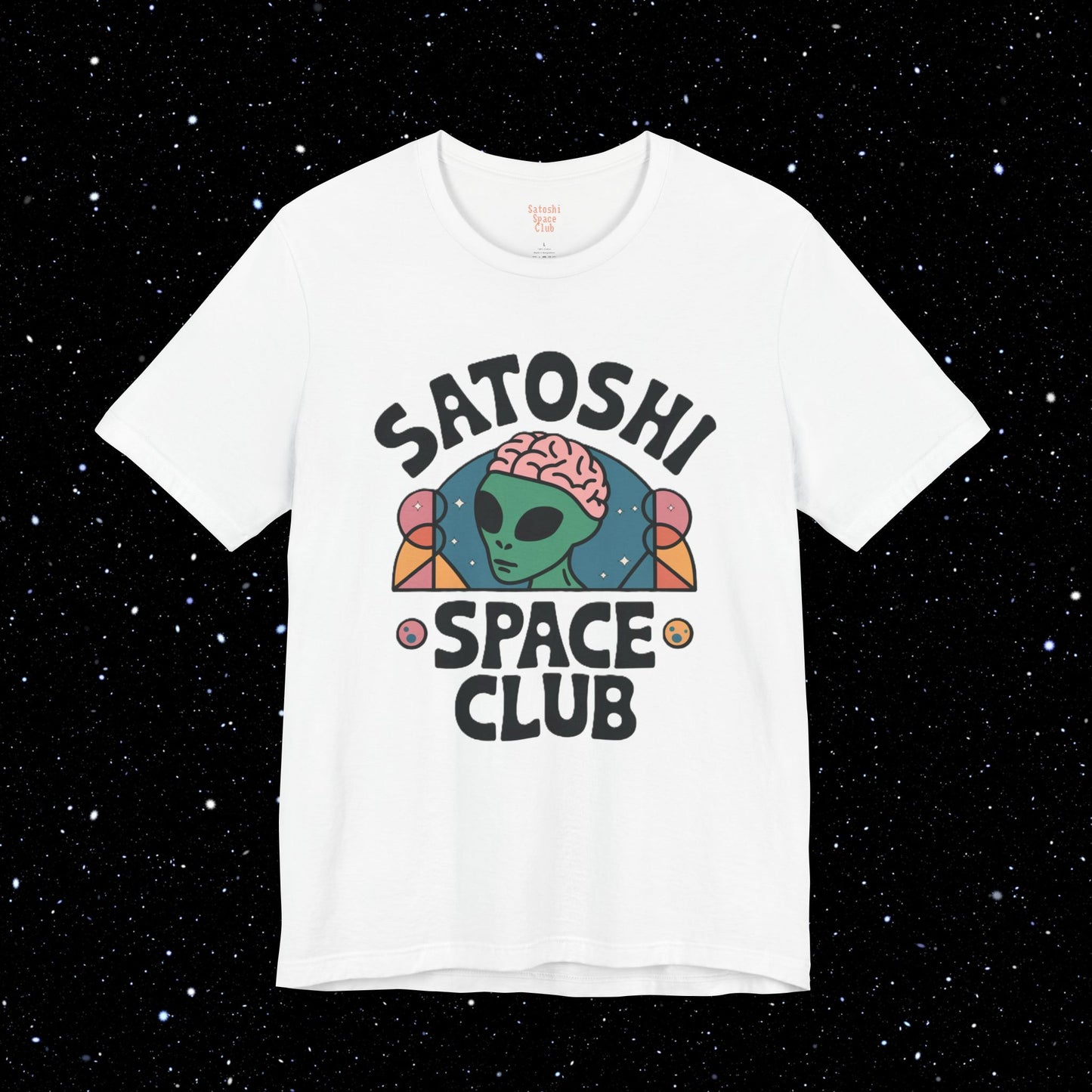 Satoshi Alien Brain Bitcoin Shirt