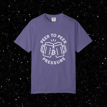 Peer to Peer Pressure Bitcoin Tee