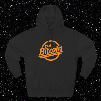 Bitcoin 21M Logo Hoodie