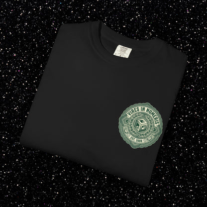 Sound Money Crest T-Shirt – Vires in Numeris Back Print | Bitcoin Opsec Tee