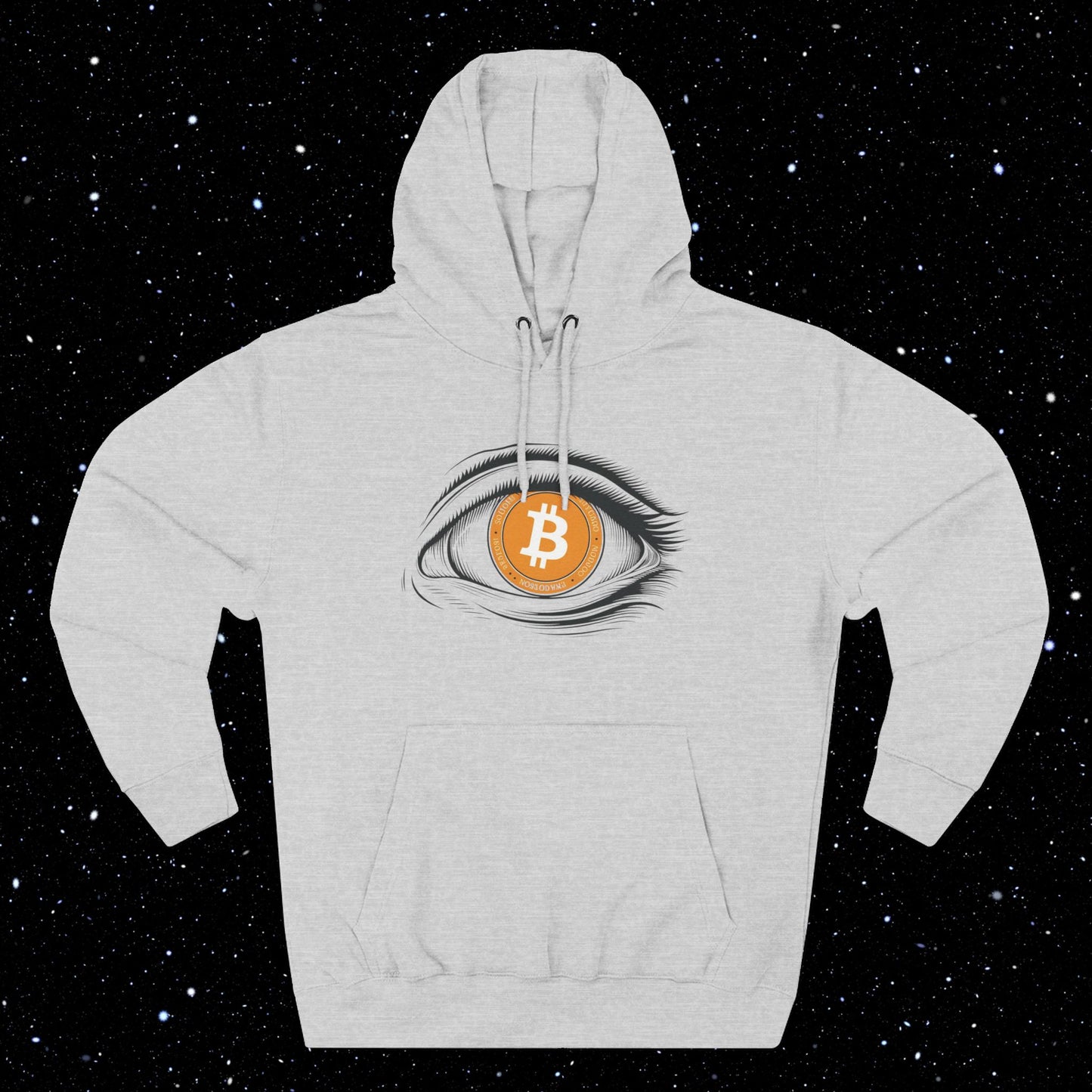 Bitcoin Vision Fleece Hoodie