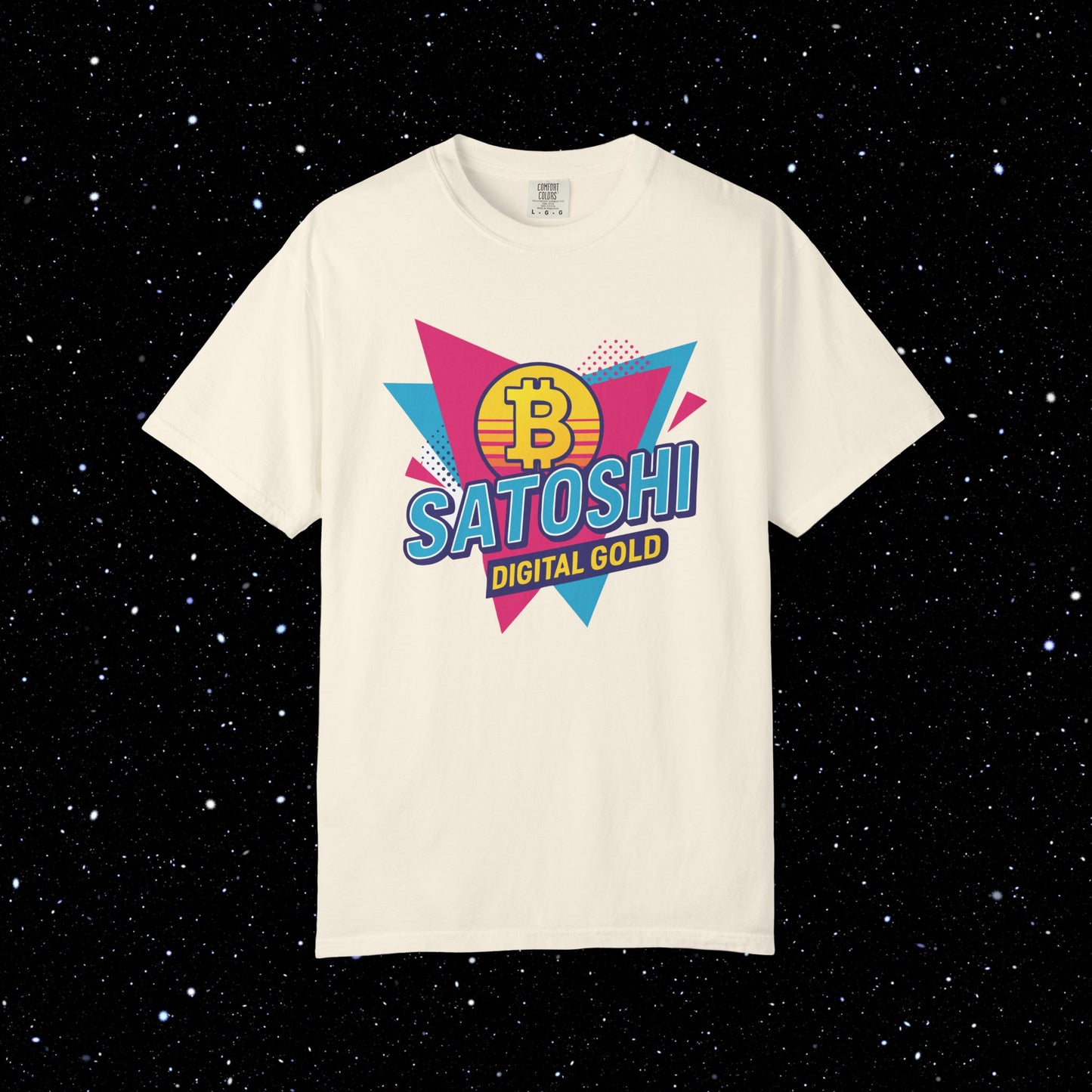 Satoshi Digital Gold 80s Tee