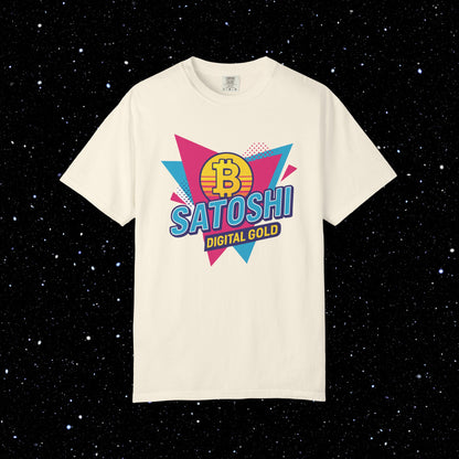 Satoshi Digital Gold 80s Tee