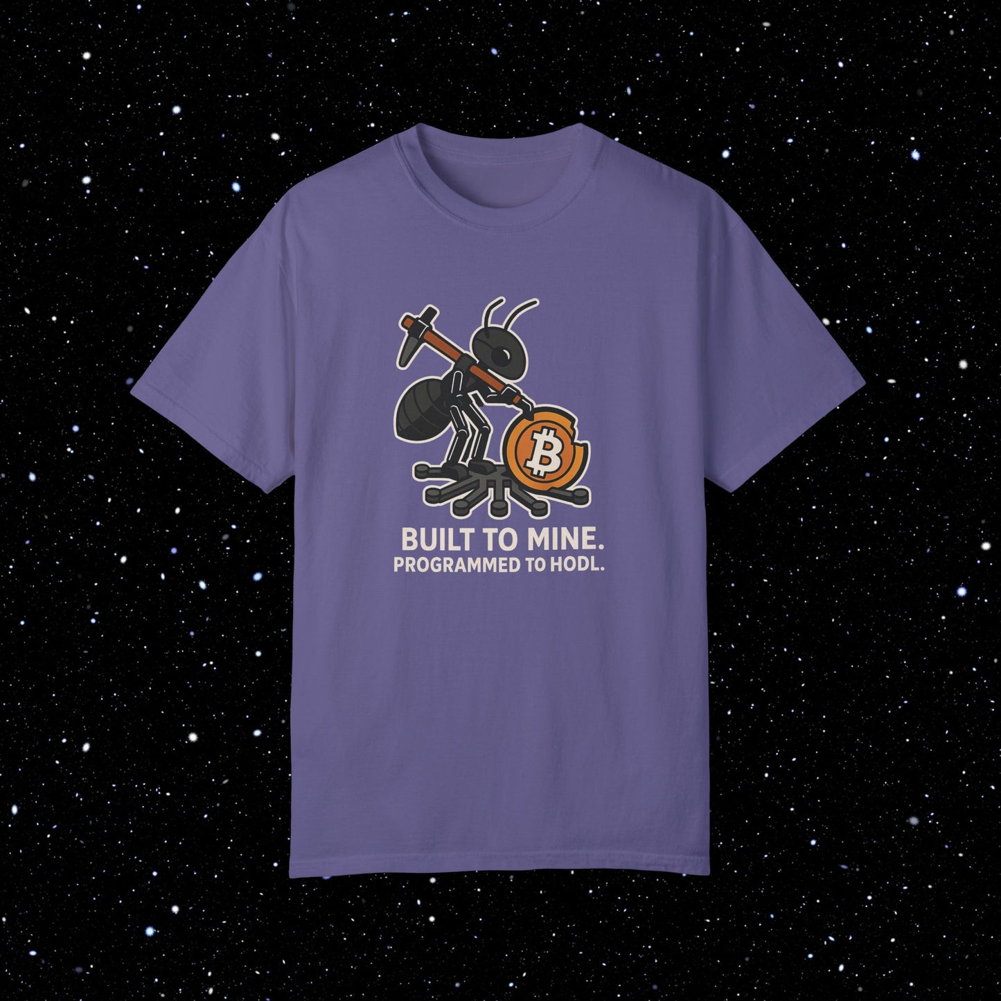 Bitcoin Ant Miner Comfort Colors Tee Shirt