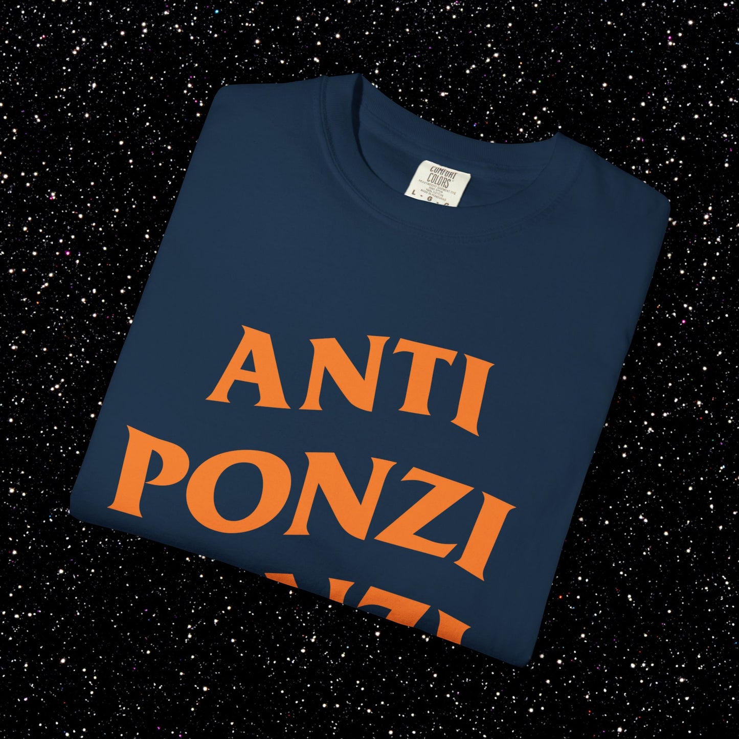 Anti Ponzi Ponzi Club Bitcoin Tee