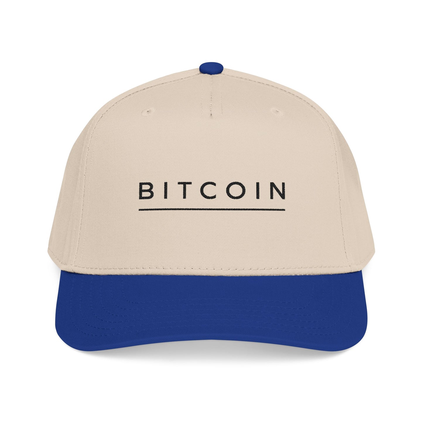Bitcoin Minimalist Embroidered