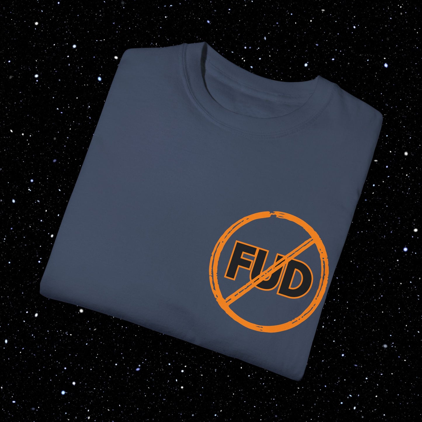 No FUD - Bitcoin Comfort Colors Back Print Tee