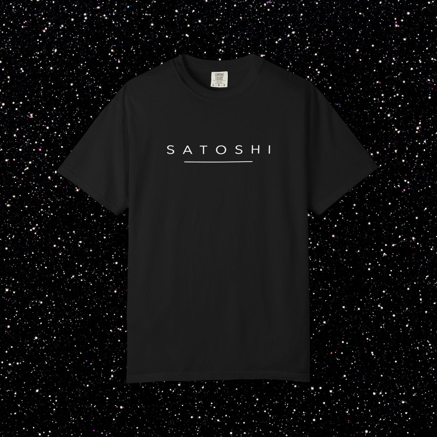 Satoshi Minimal Logo Tee