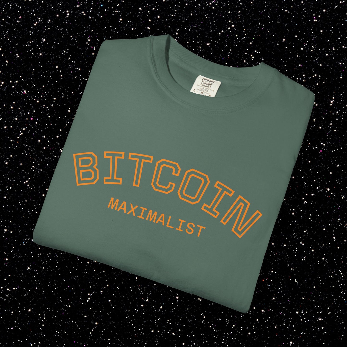 Bitcoin Maximalist College Tee