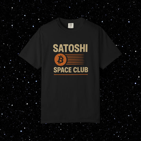 Bitcoin Satoshi Space Club Tee