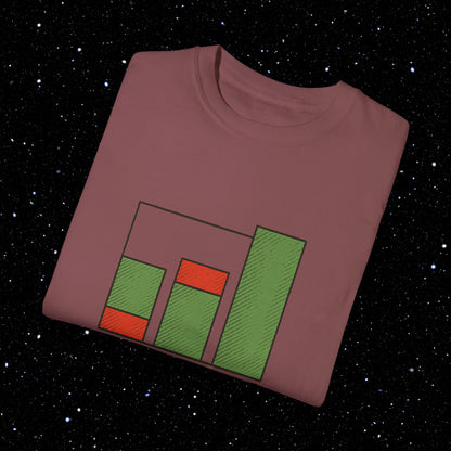 Long, Short, HODL - Bitcoin Comfort Colors Tee Shirt