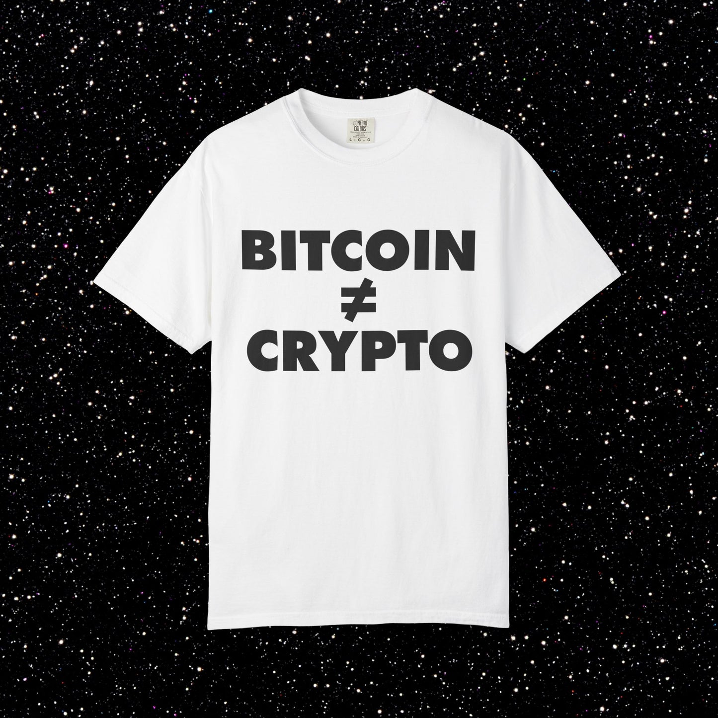 Bitcoin ≠ Crypto Tee