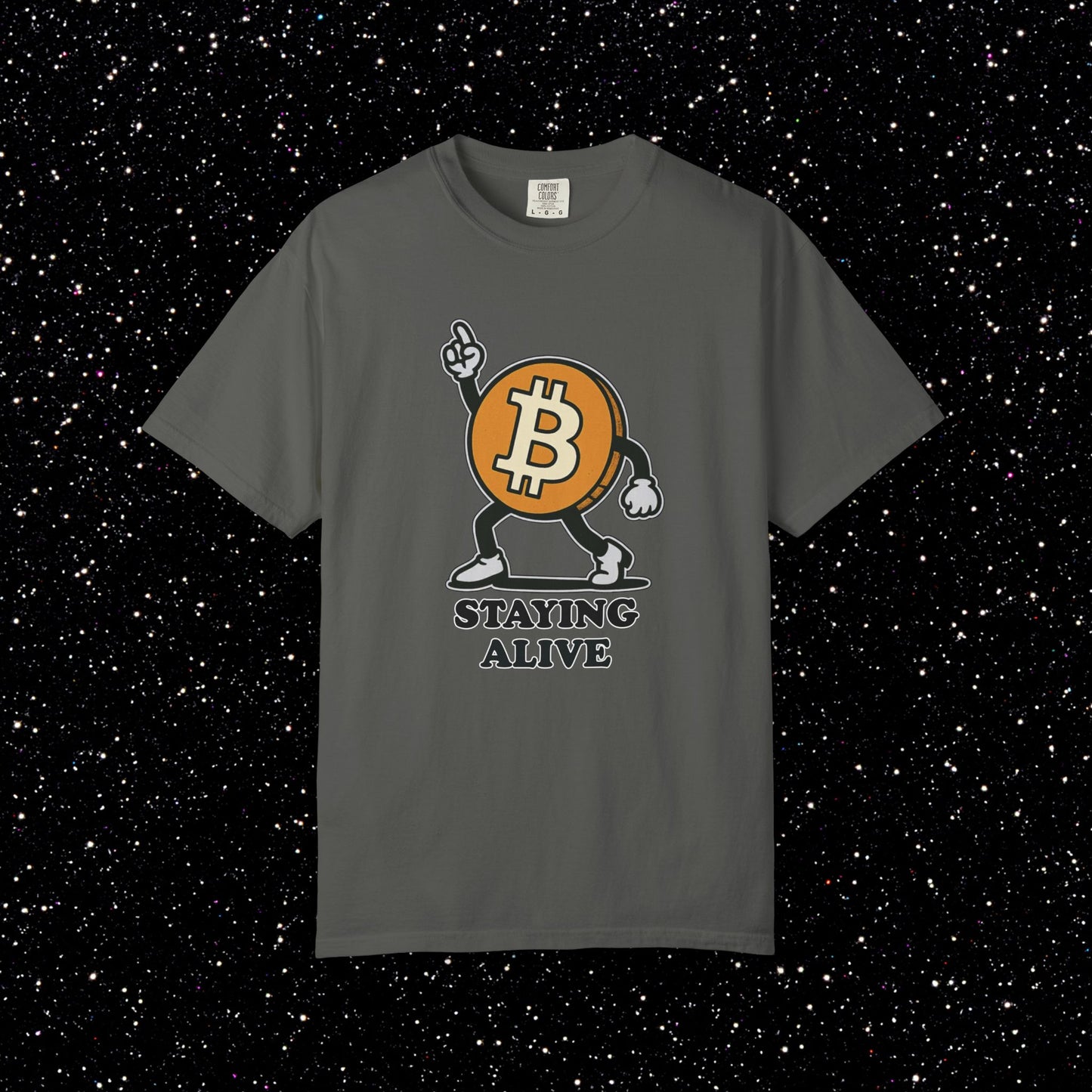 Bitcoin Staying Alive T-Shirt