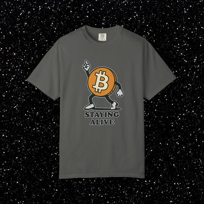 Bitcoin Staying Alive T-Shirt