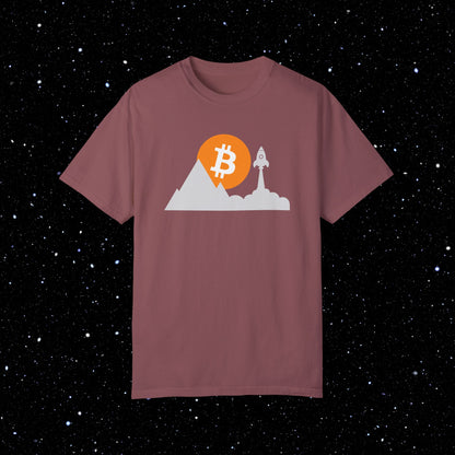 Escape Velocity - Bitcoin Comfort Colors Tee Shirt