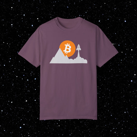 Escape Velocity - Bitcoin Comfort Colors Tee Shirt