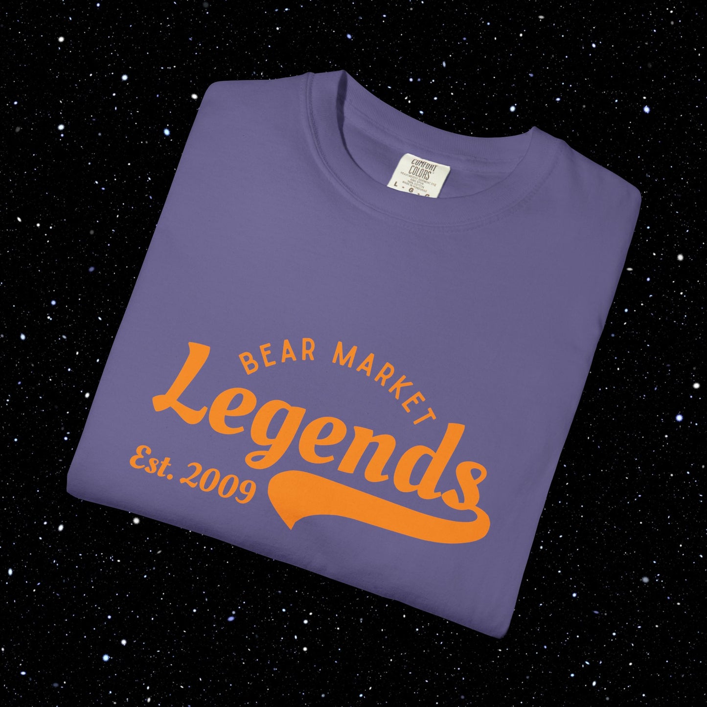 Bear Market Legends - Bitcoin Comfort Colors Tee Shirt