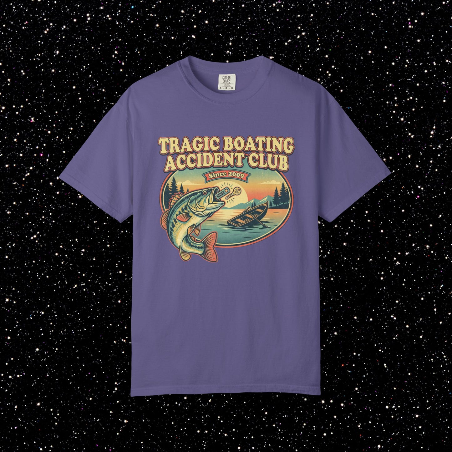 Tragic Boating Accident Club Shirt | Bitcoin Since 2009 Retro Opsec Tee