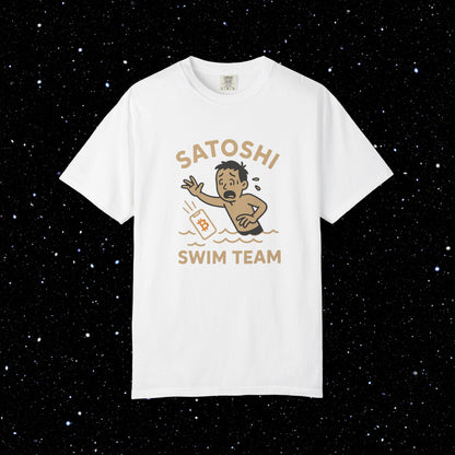 Satoshi Swim Team Bitcoin Tee