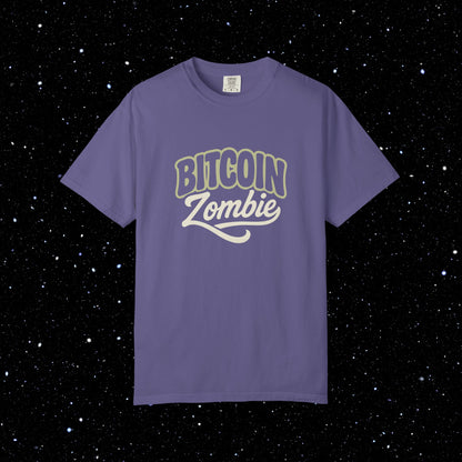 Bitcoin Zombie Typography Tee