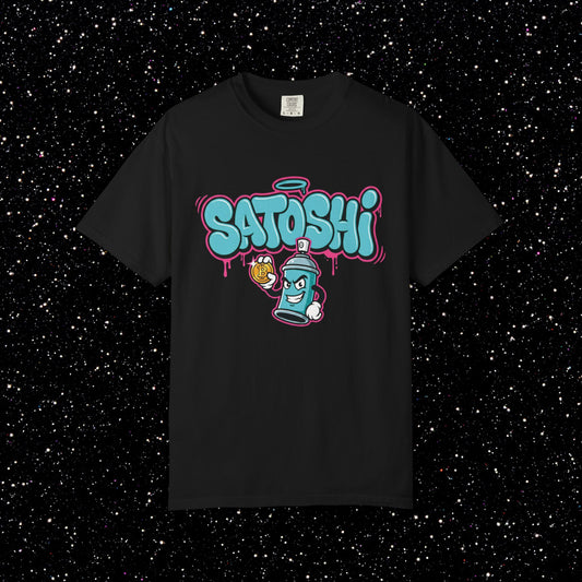 Satoshi Graffiti Bitcoin Tee