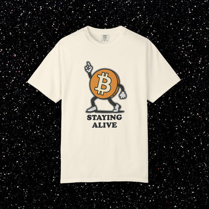 Bitcoin Staying Alive T-Shirt