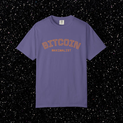 Bitcoin Maximalist College Tee