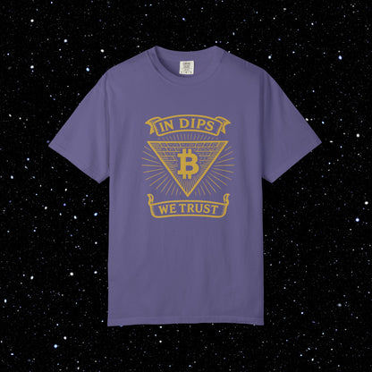 In Dips We Trust Bitcoin Tee