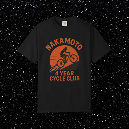 Nakamoto 4 Year Cycle Club Bitcoin Tee