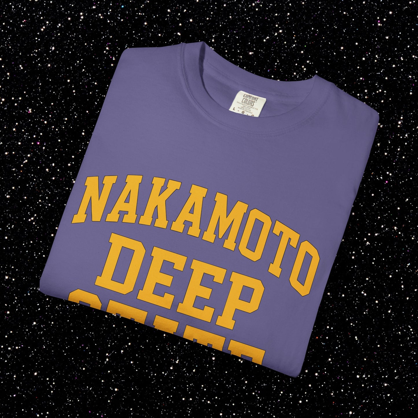 Nakamoto Deep State – Collegiate Bitcoin Tee