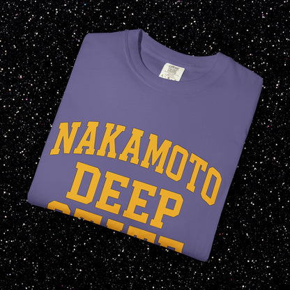 Nakamoto Deep State – Collegiate Bitcoin Tee