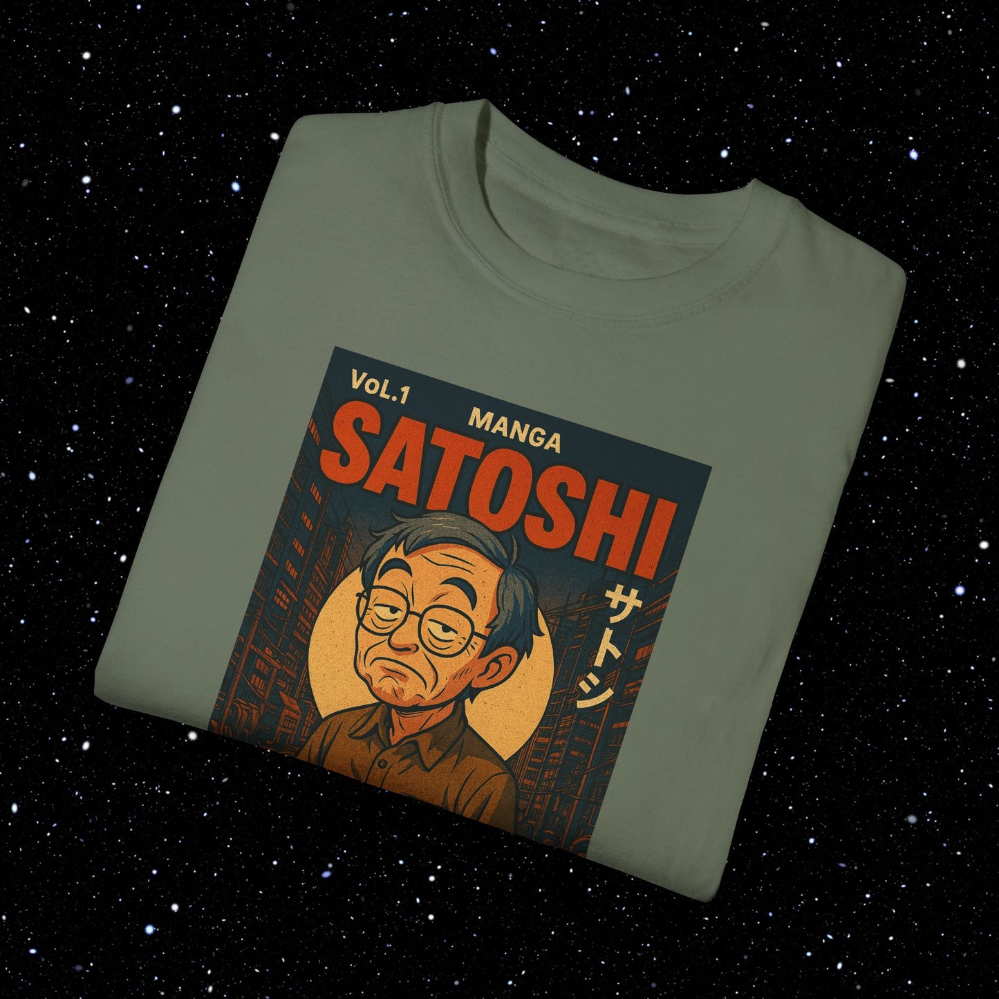 Satoshi Vol 1 - Comfort Colors Tee Shirt