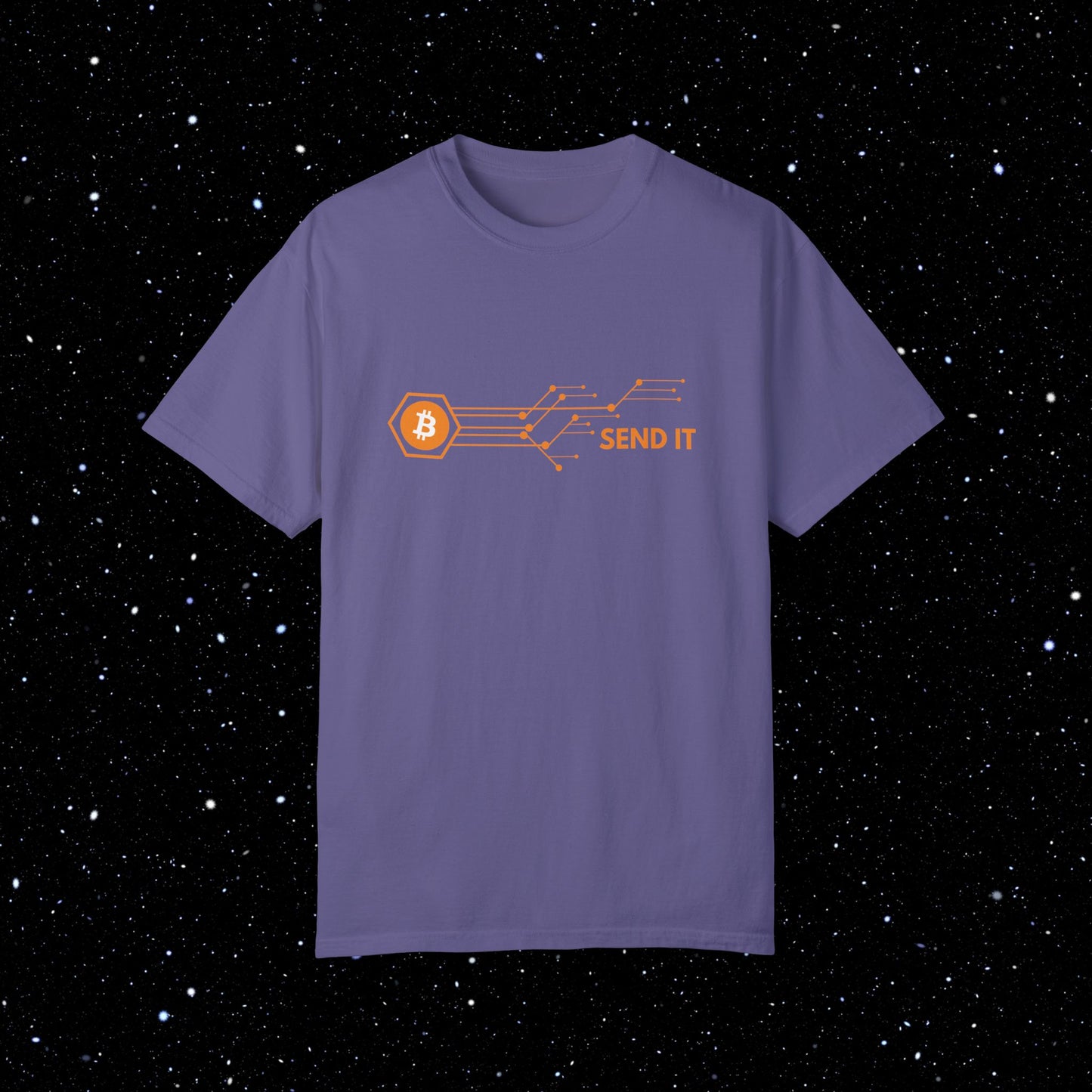 Send It - Bitcoin Comfort Colors Tee Shirt