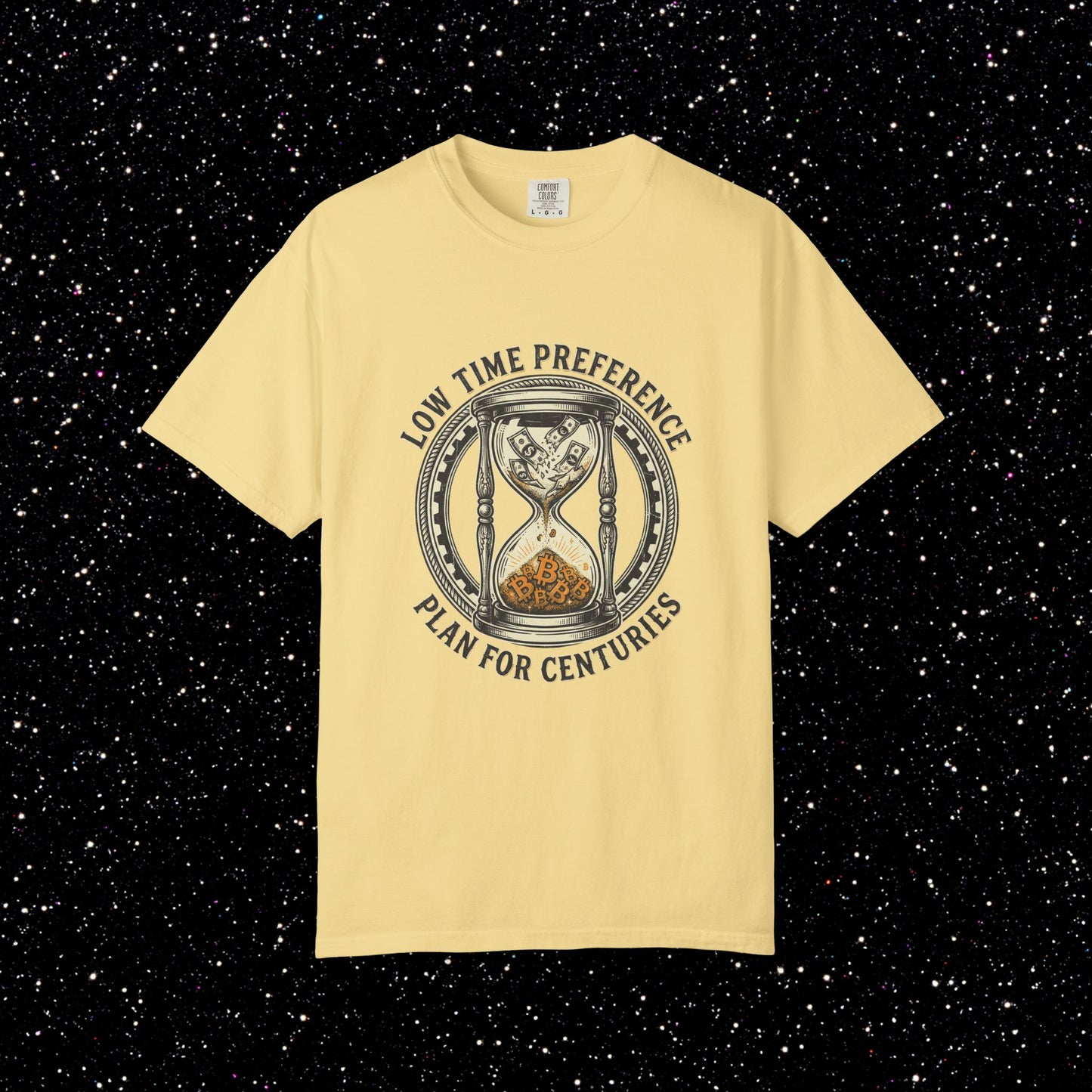 Bitcoin Low Time Preference Hour Glass Tee