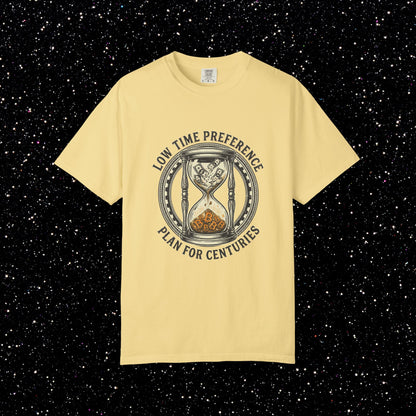 Bitcoin Low Time Preference Hour Glass Tee