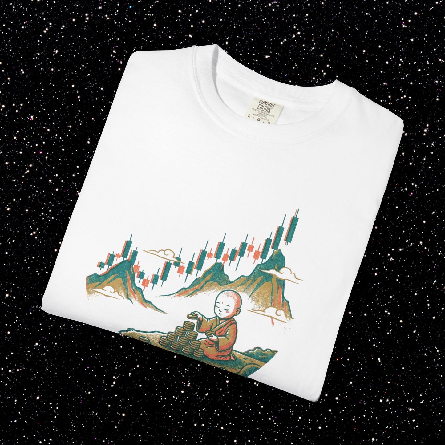 Stay Humble Stack Sats Ukiyo-e Tee