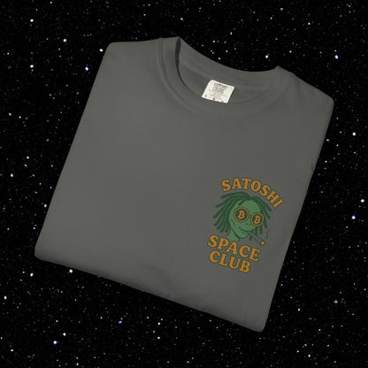Satoshi Space Club Spaced Alien Backprint Tee